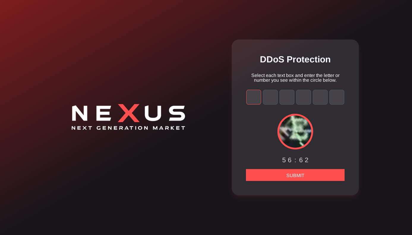 Nexus Market DDoS Protection